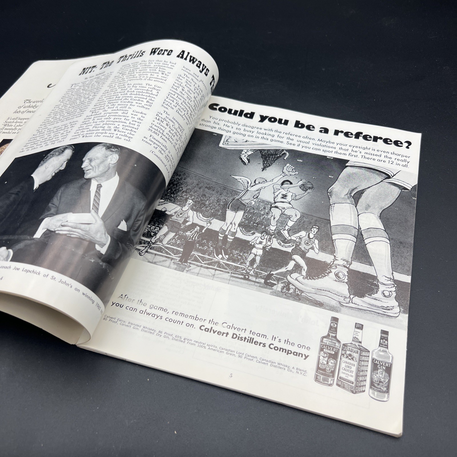 1975 NIT 38th Annual Basketball Tournament Program