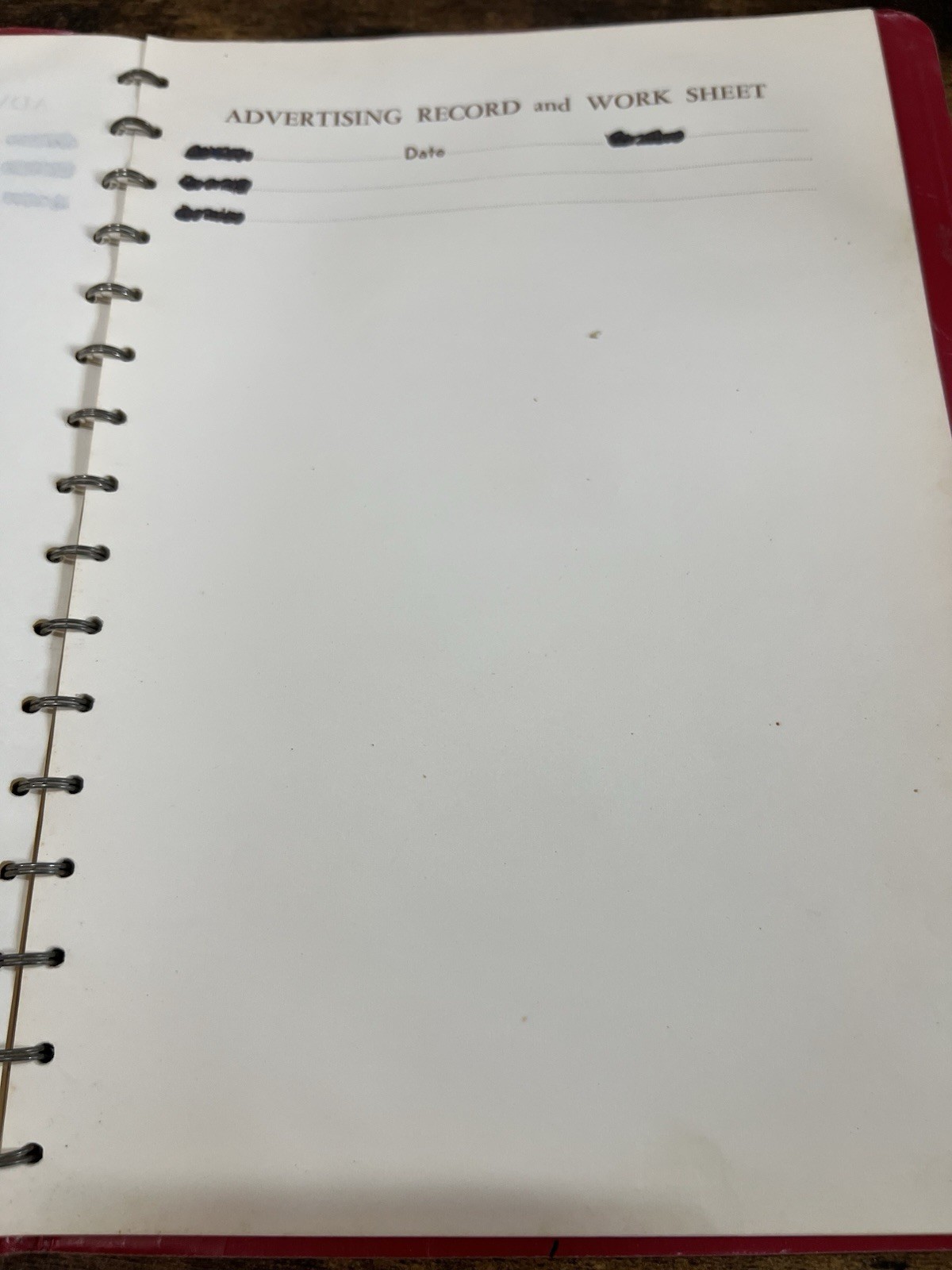 1972 Executive Planning Manual Prince Frederick Reporter Advertising Record