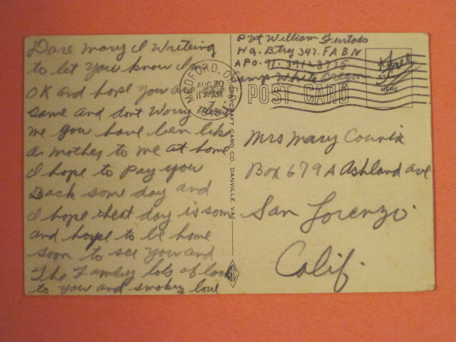 1940s Lieutenant’s Shoes Postcard – Graycraft Card #209