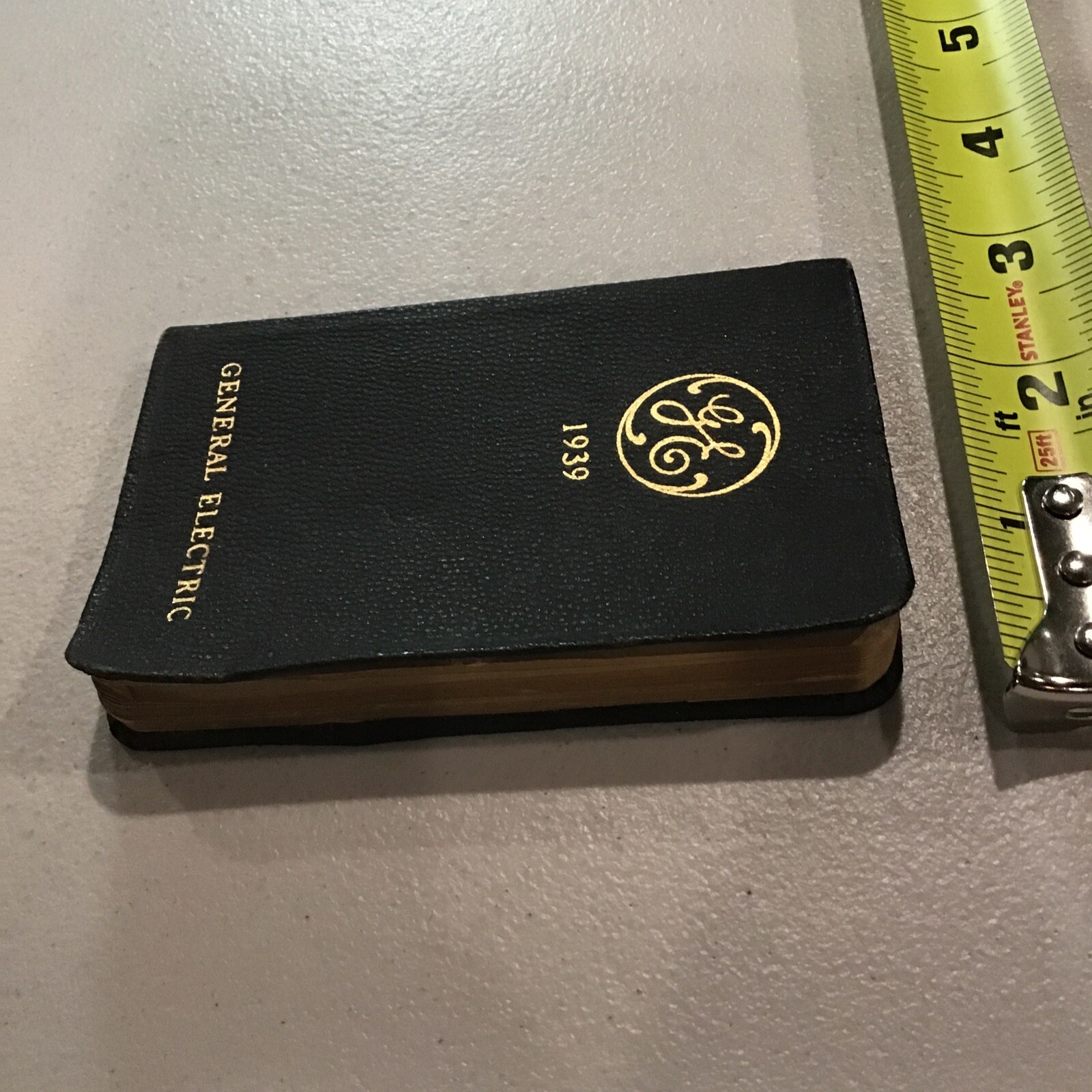 1939 GE General Electric Map, Calendar, Date Book Mini Guide Canton Ohio Co