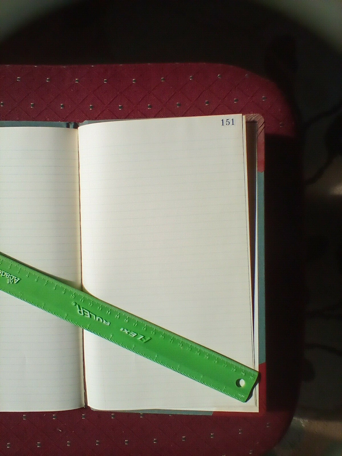 Record Book With 150 lined pages