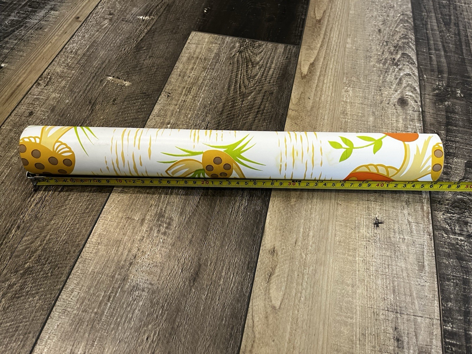 Vintage 1970s Mushroom Contact Paper