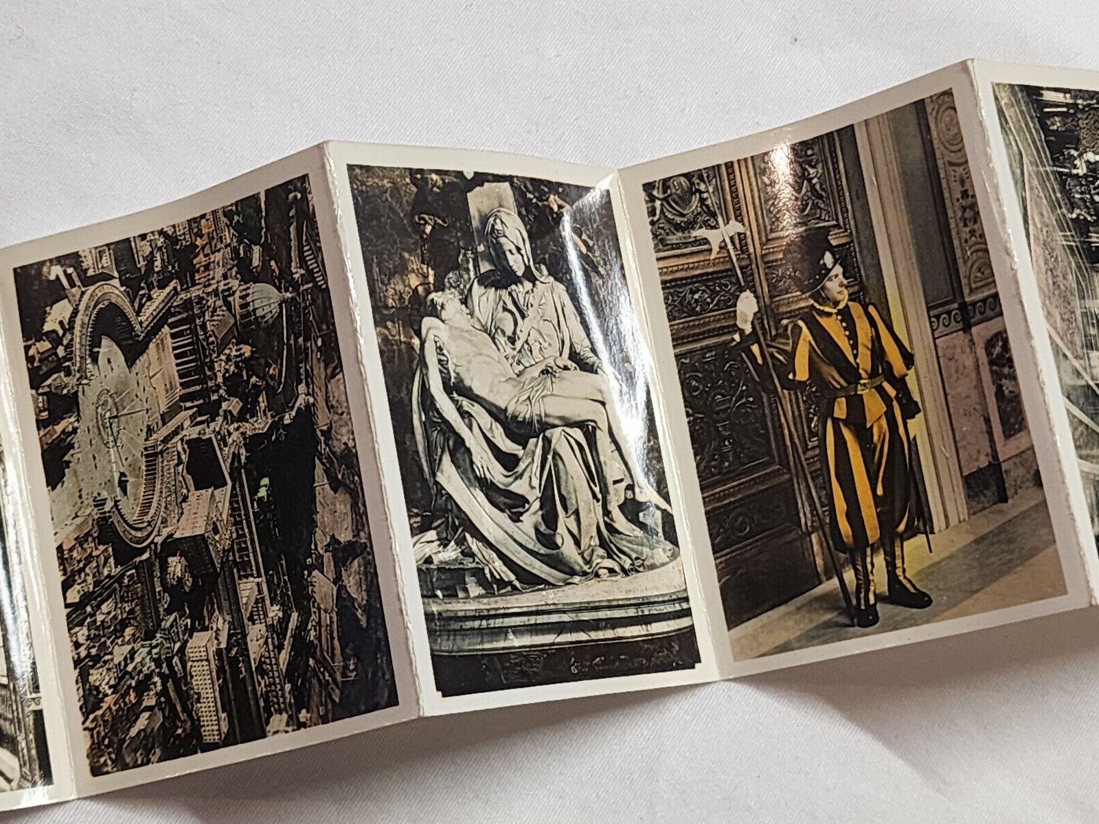 Roma Italy Italian souvenir booklet 20 real color photo photographs Vatican city