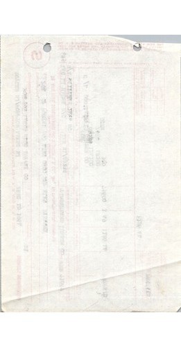 1964 NYS & W RR Freight Bill Douglas Fir Lumber Interline Shipment Canada BC