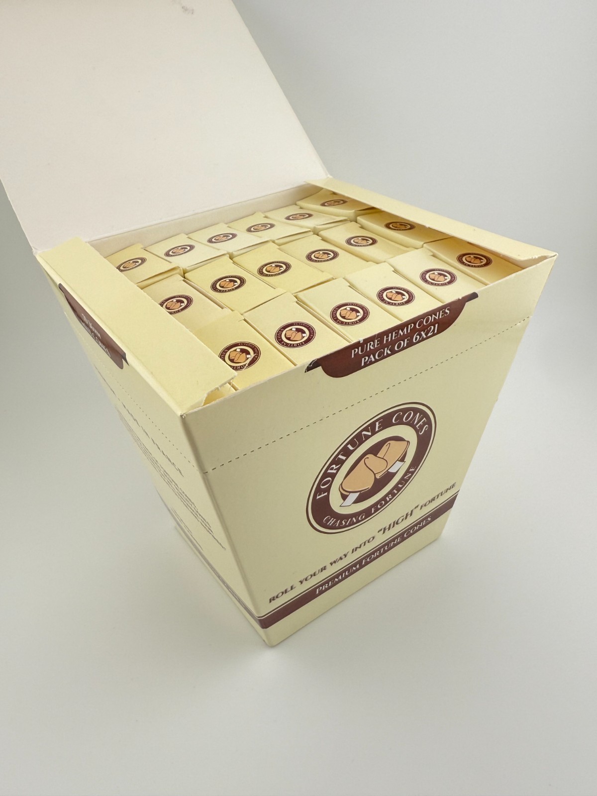 FORTUNE CONES – PREMIUM 63 CONES PACK – PURE HEMP- MINI CONES 70/26MM