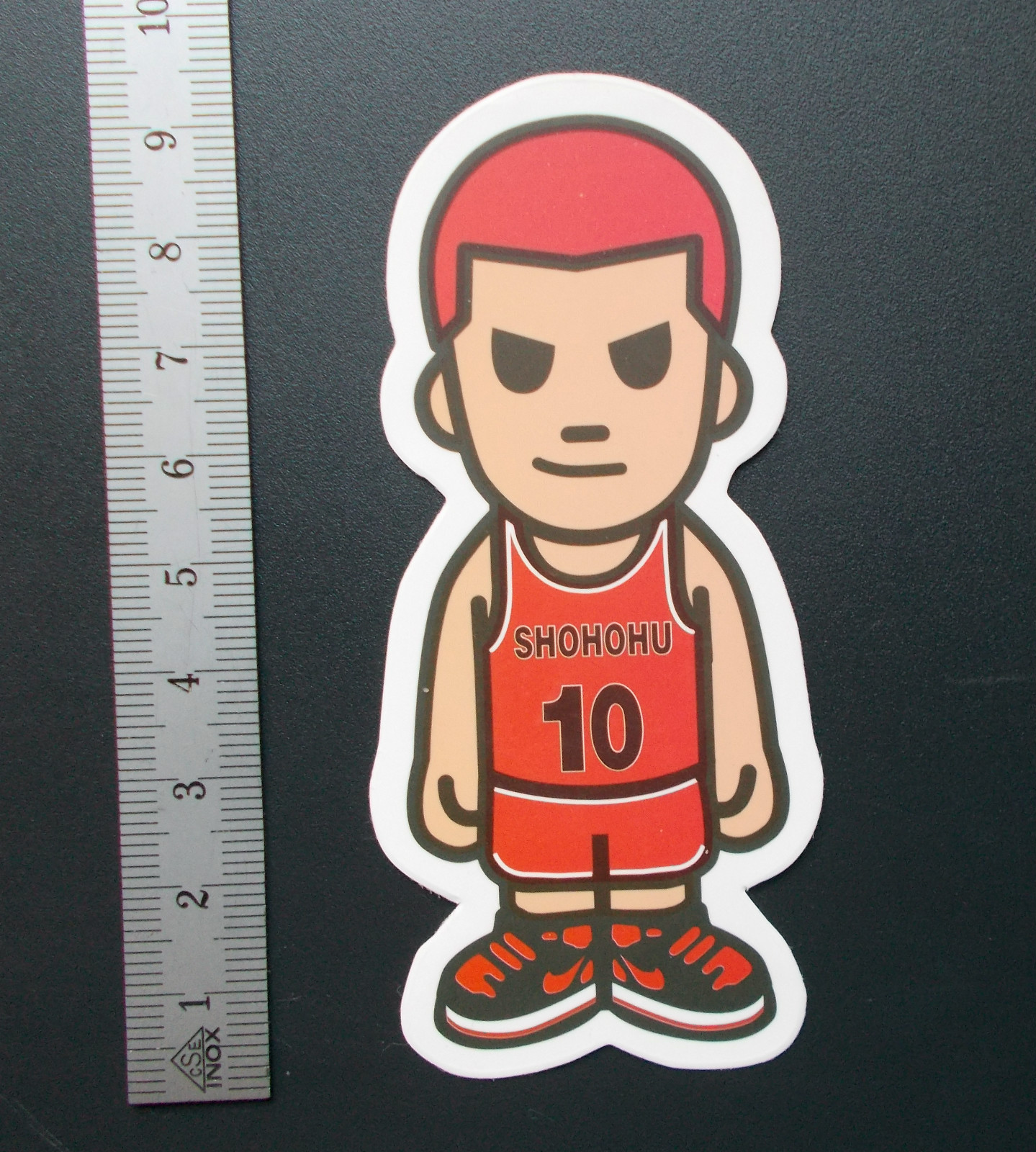 Sticker Decal Matte Look “Sports-Man” Laptop, Skateboard, Stickerbomb (M108)