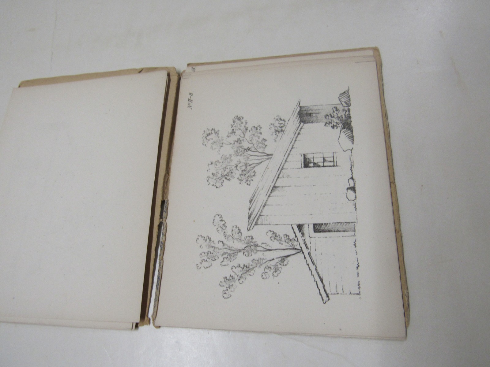1866 Coe’s Drawing Cards, Cottages Introduction to Landscape