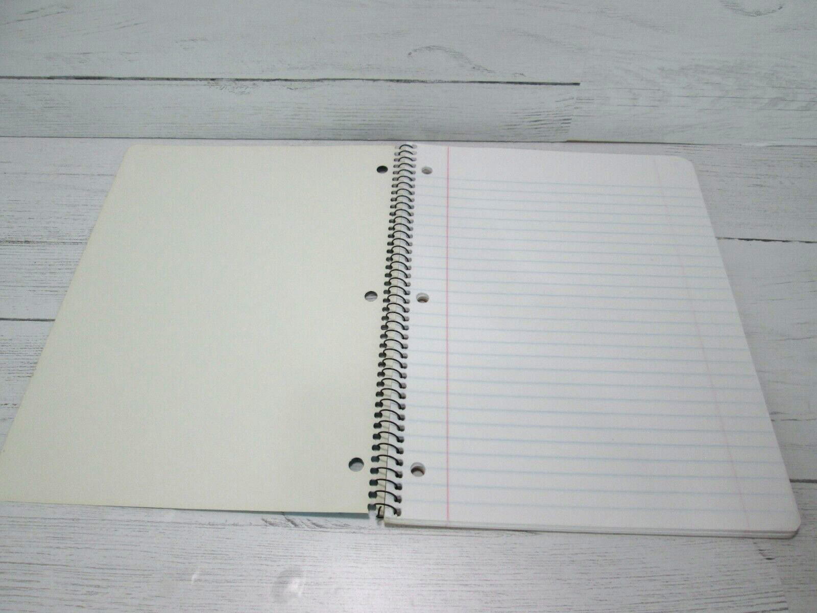 Vintage 80s Peace Frogs Sign Spiral Notebook Theme Book Green Colorful Made USA