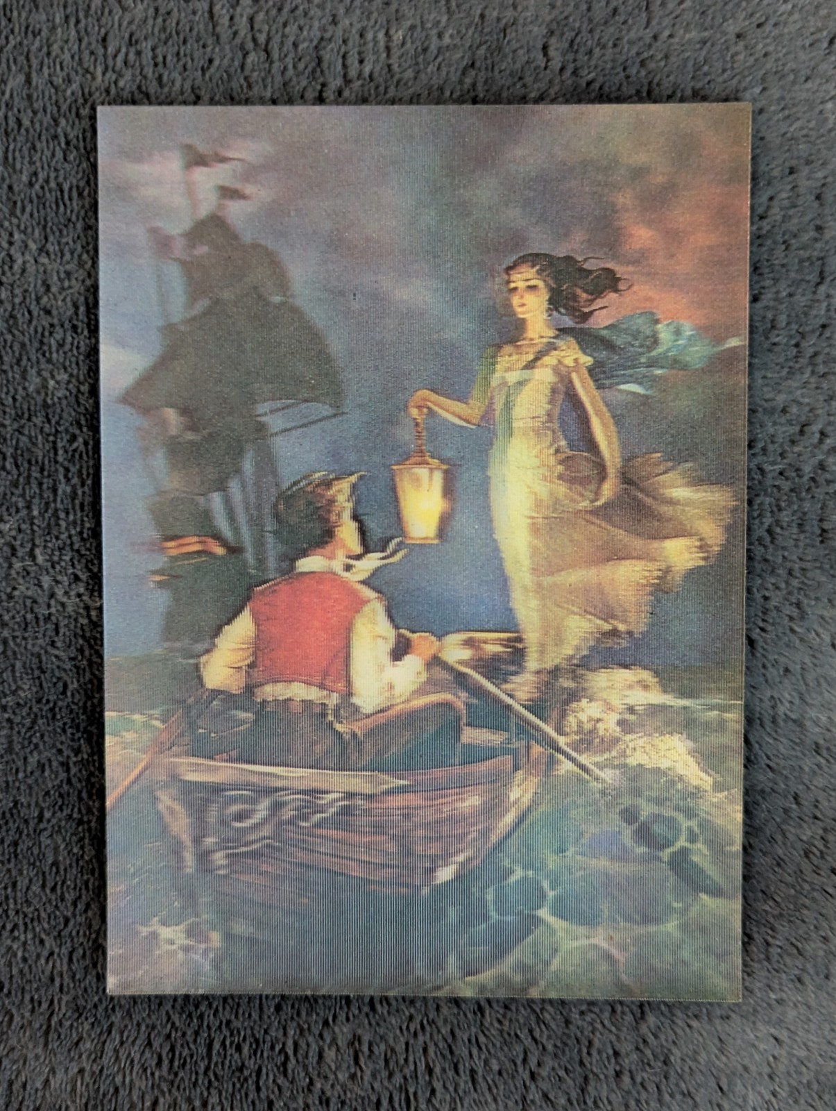 Running on the Waves Soviet Russian 3D Stereophoto Lenticular 1981 Klopotovsky