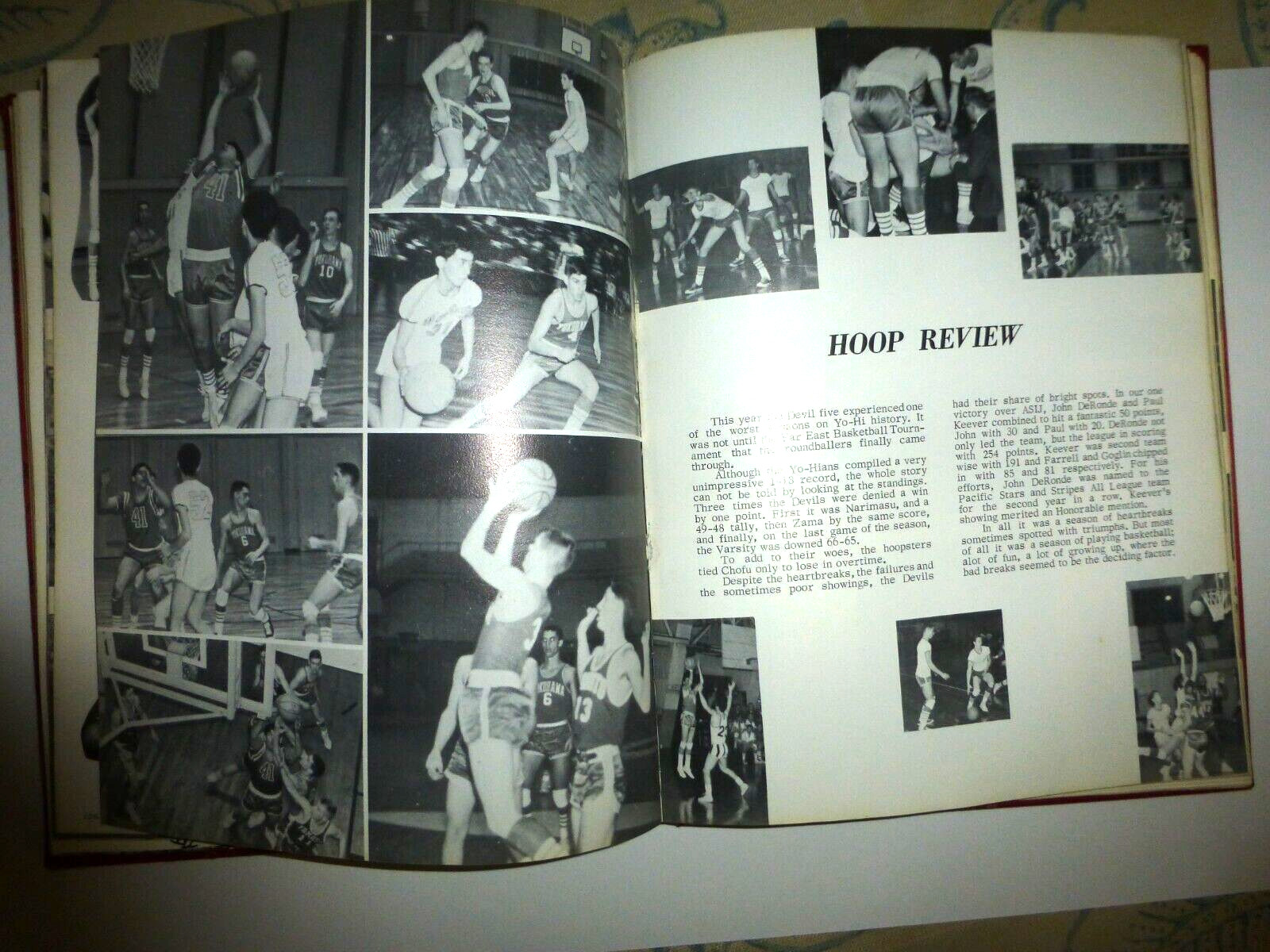 YEARBOOK YOKOHOMA JAPAN NILE KINNICK HIGH SCHOOL THE KRIMSON 1965