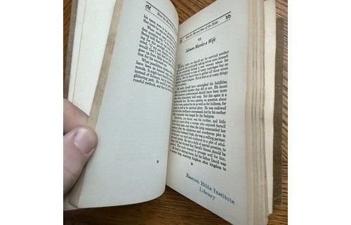 Meet Marred Men Bible Booklet Basil Miller Beacon Hill Press 1946 KC, Missouri