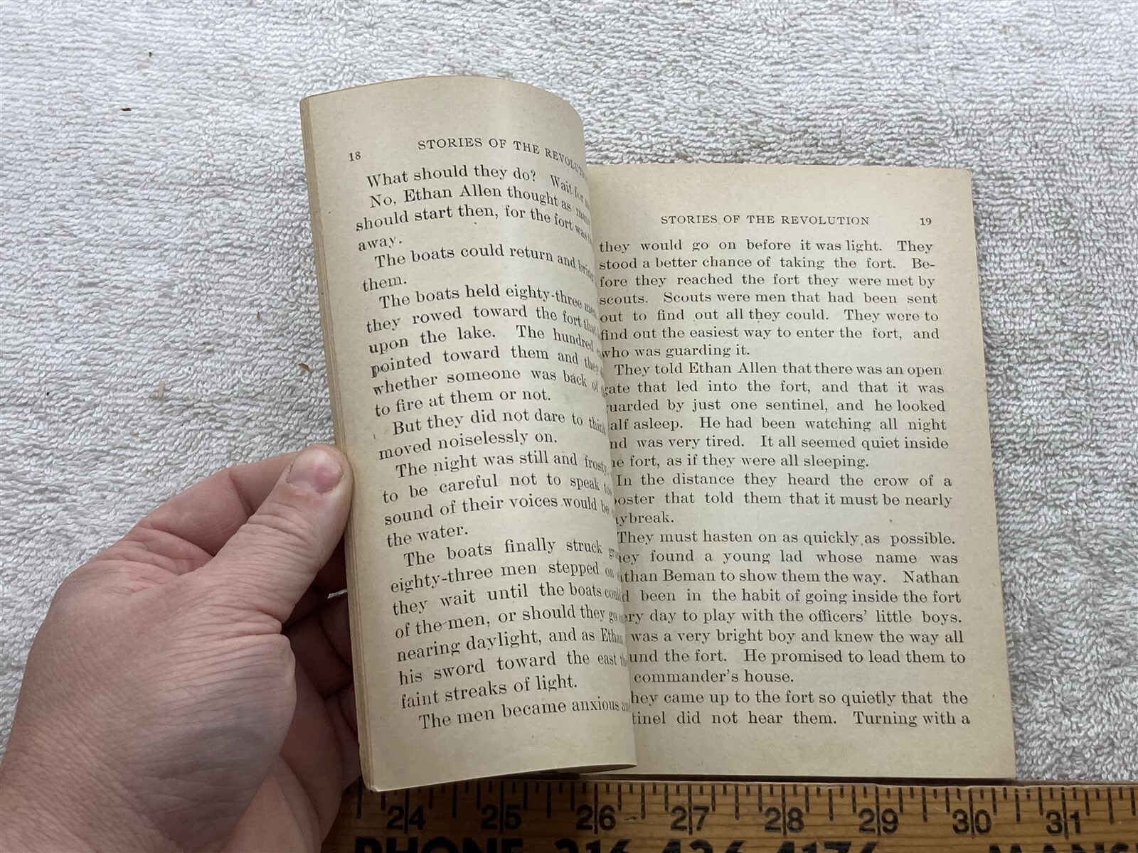 1906 Stories of the Revolution No 68 Nellie McCabe School Classic Series Vtg