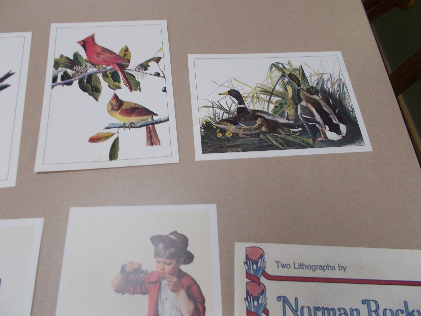 Vintage Lithograph Repros Saturday Evening Post Lot/18 Supports Cat Rescue