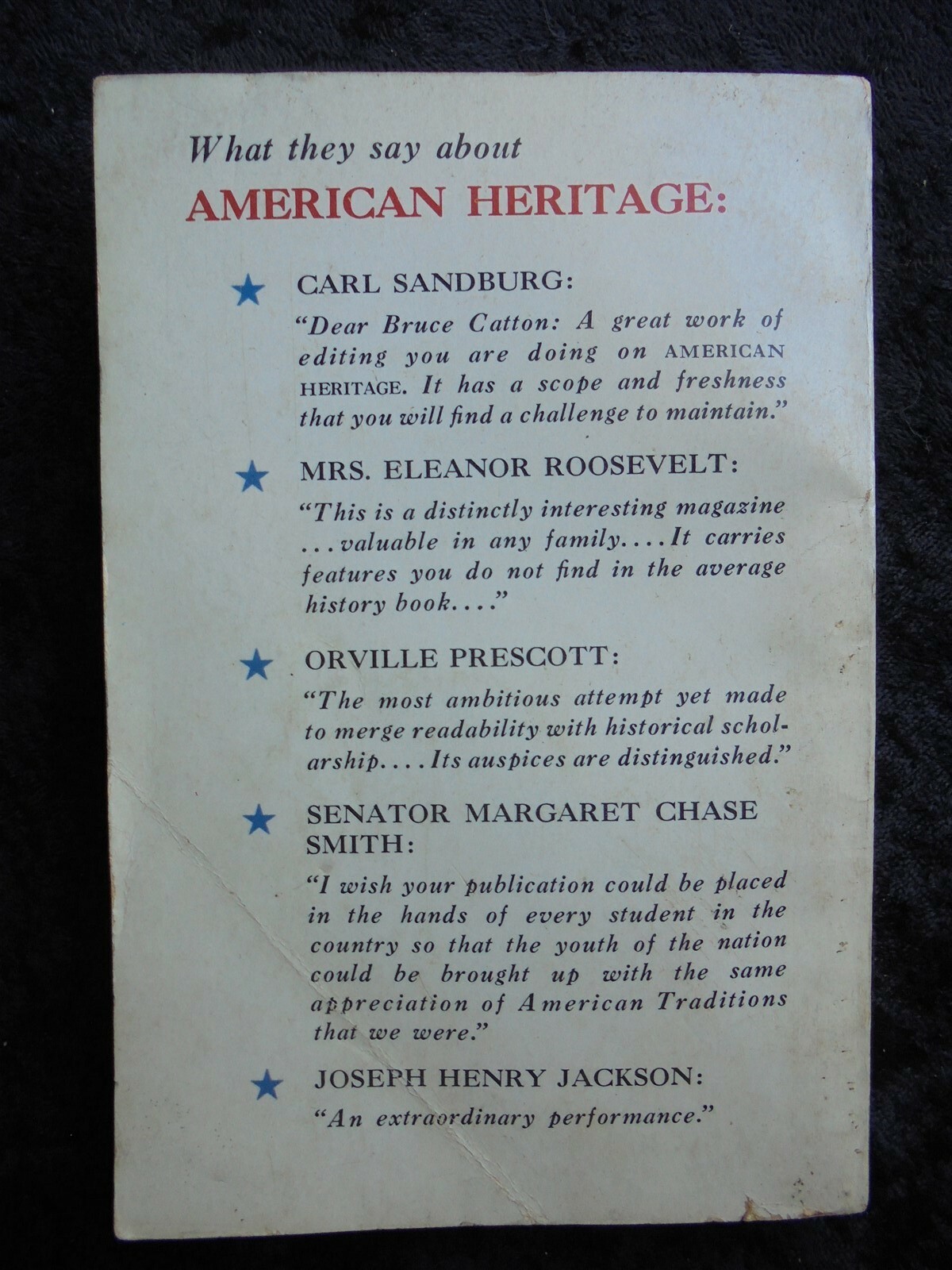 THE AMERICAN HERITAGE READER COLLECTIBLE DELL NON FICTION NOVEL