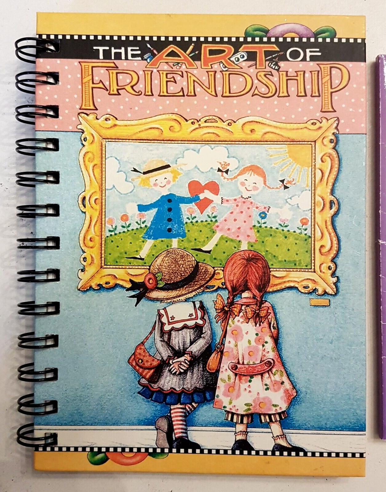 Personal Journal Diary LOT Mary Engelbreit Friendship Spiral Notebook Butterfly