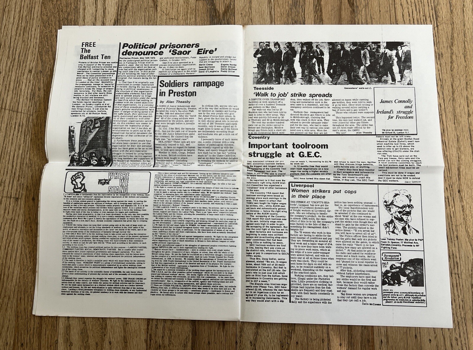 Left Wing Socialist Marxist Journal United Kingdom Papers-Wear and Imperfection