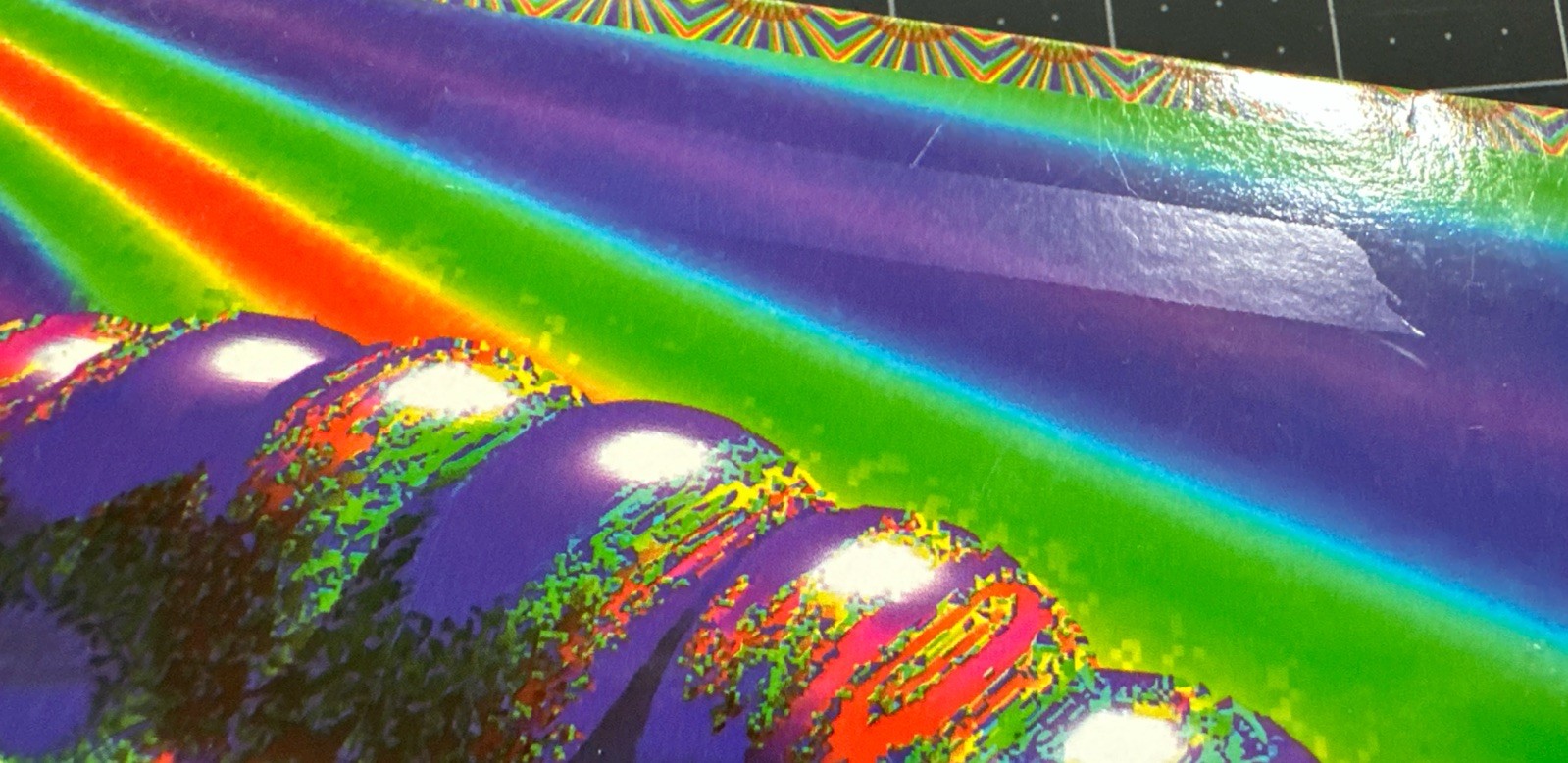 Vintage 1996 Stuart Hall Lifesmith Classic Fractals Presentation Folder Rainbow