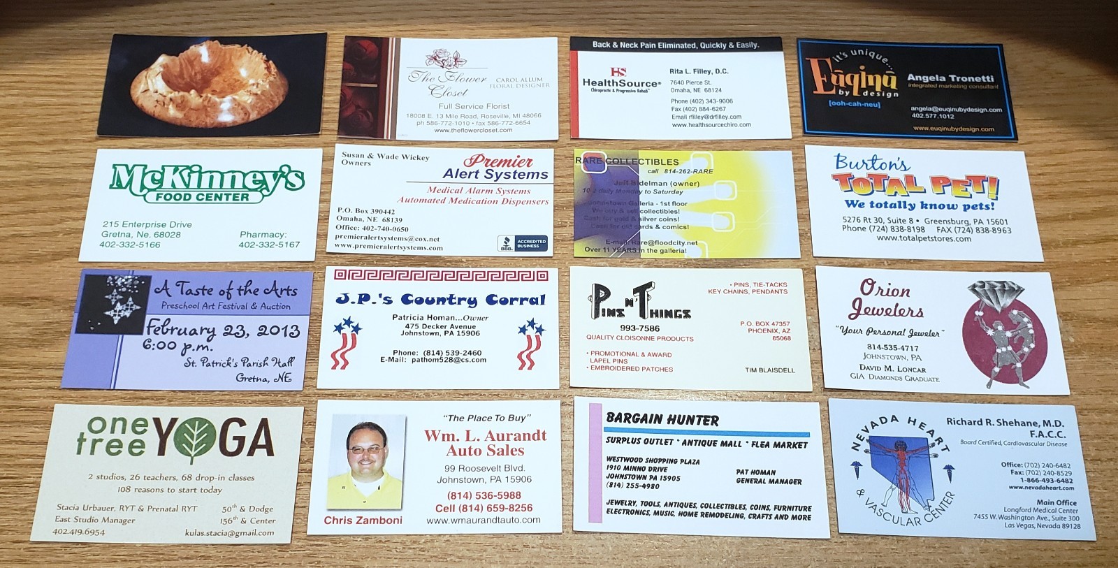 🔥 LOT of 100 MISC. Related BUSINESS CARDS for BUSINESS CARD COLLECTION L12