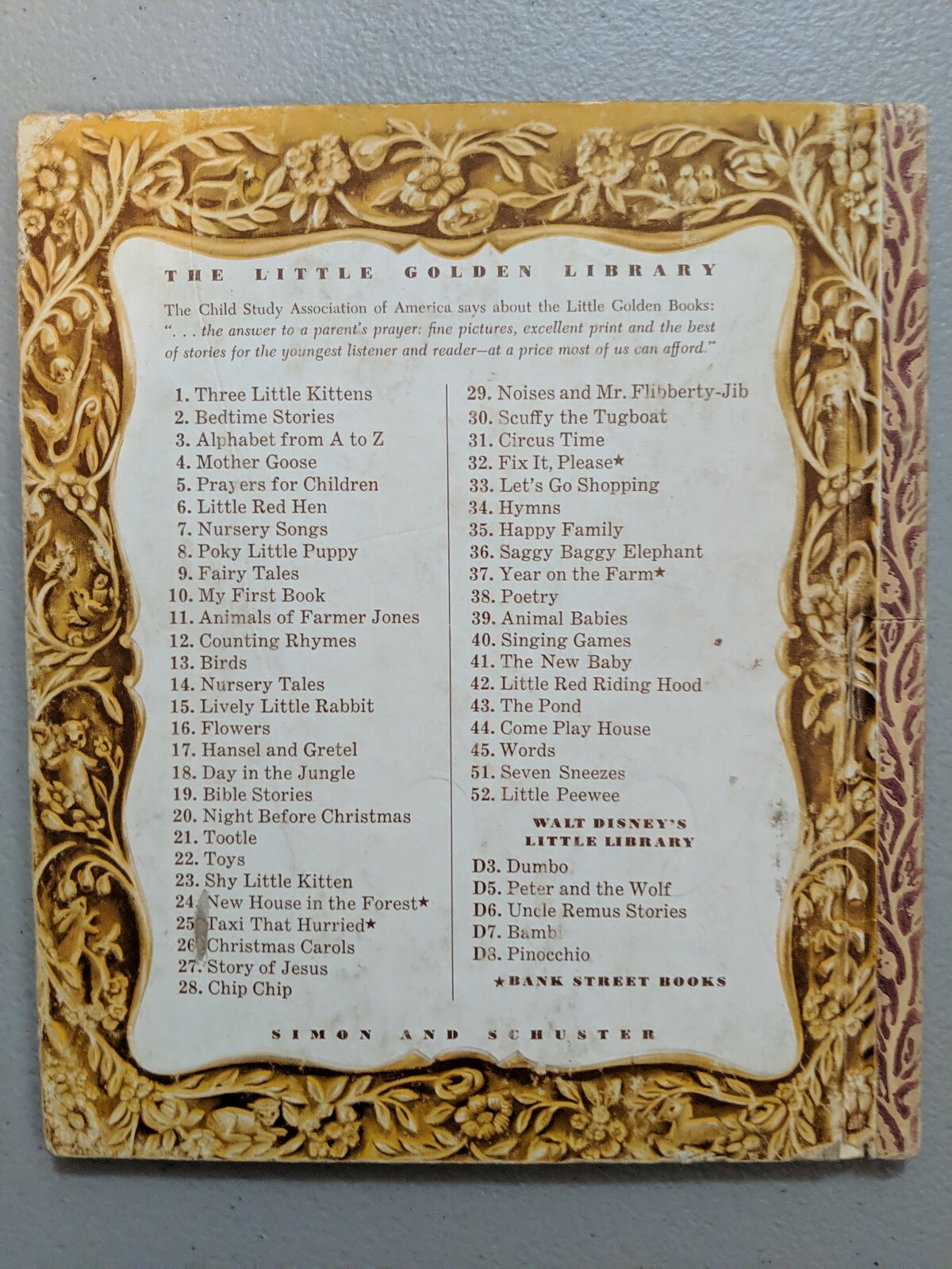 A Day In The Jungle, A Little Golden Book,1943(VINTAGE Brown Binding)