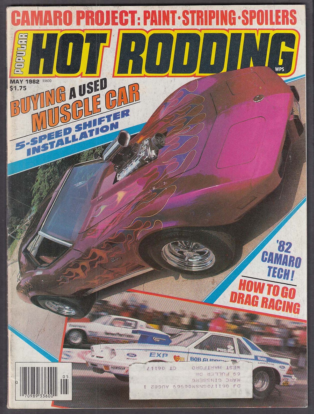 POPULAR HOT RODDING 1982 Chevrolet Camaro issue 5 1982