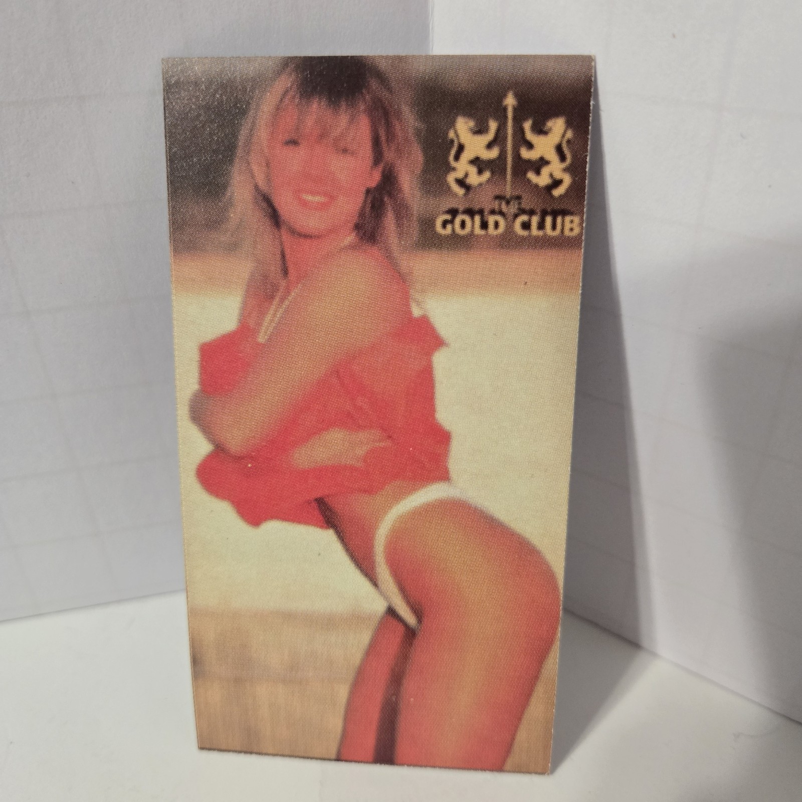 Vintage The Gold Club Complimentary Admission Legendary Strip Club Rare Set Of 2