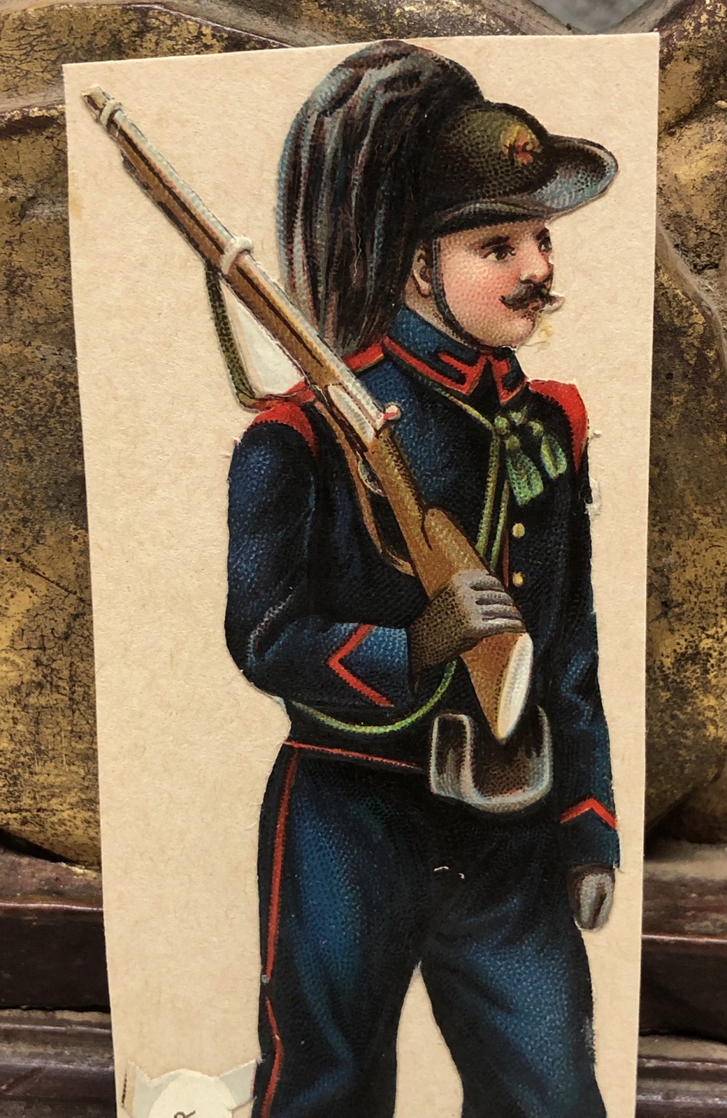 Bersaglier Die Cut Scrap by Raphael Tuck & Sons Military Italy #270 – L4