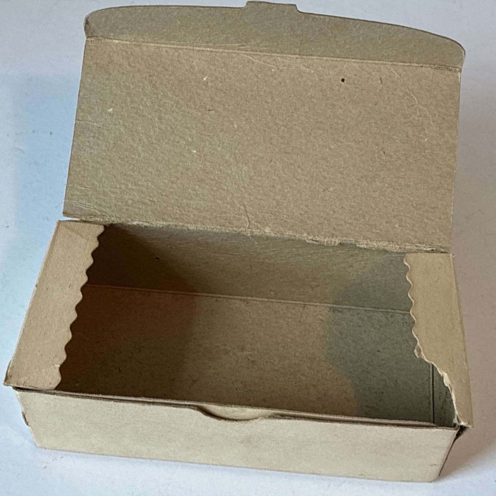Lot of 2 Vintage Boxes – Outlet Store Candy Box & Coronation Christmas Card Box