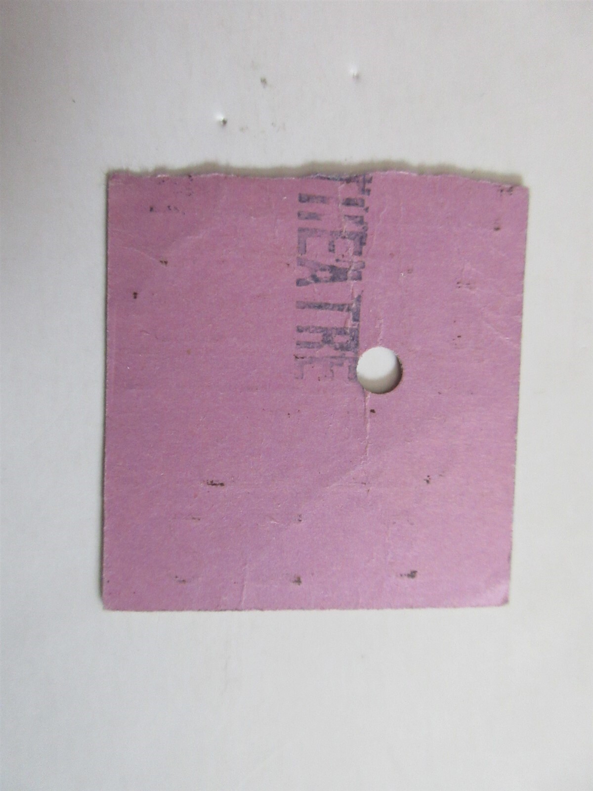 1922 April 21 CENTURY THEATER ticket stub New York City