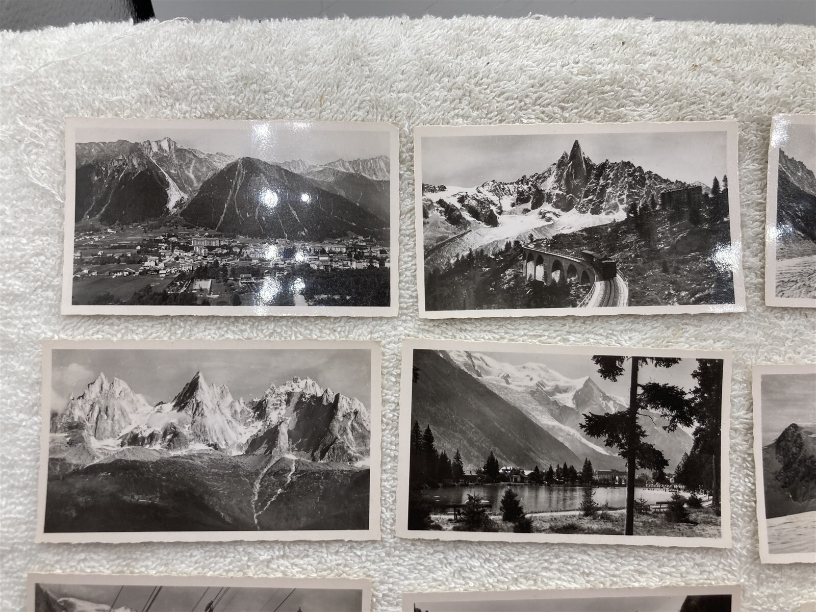 1930’s 1940’s Chamonix Mont Blanc Photograph Folder France Switzerland Italy