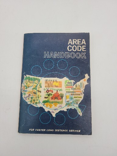 Bell System Yellow Pages Area Code Handbook 1961