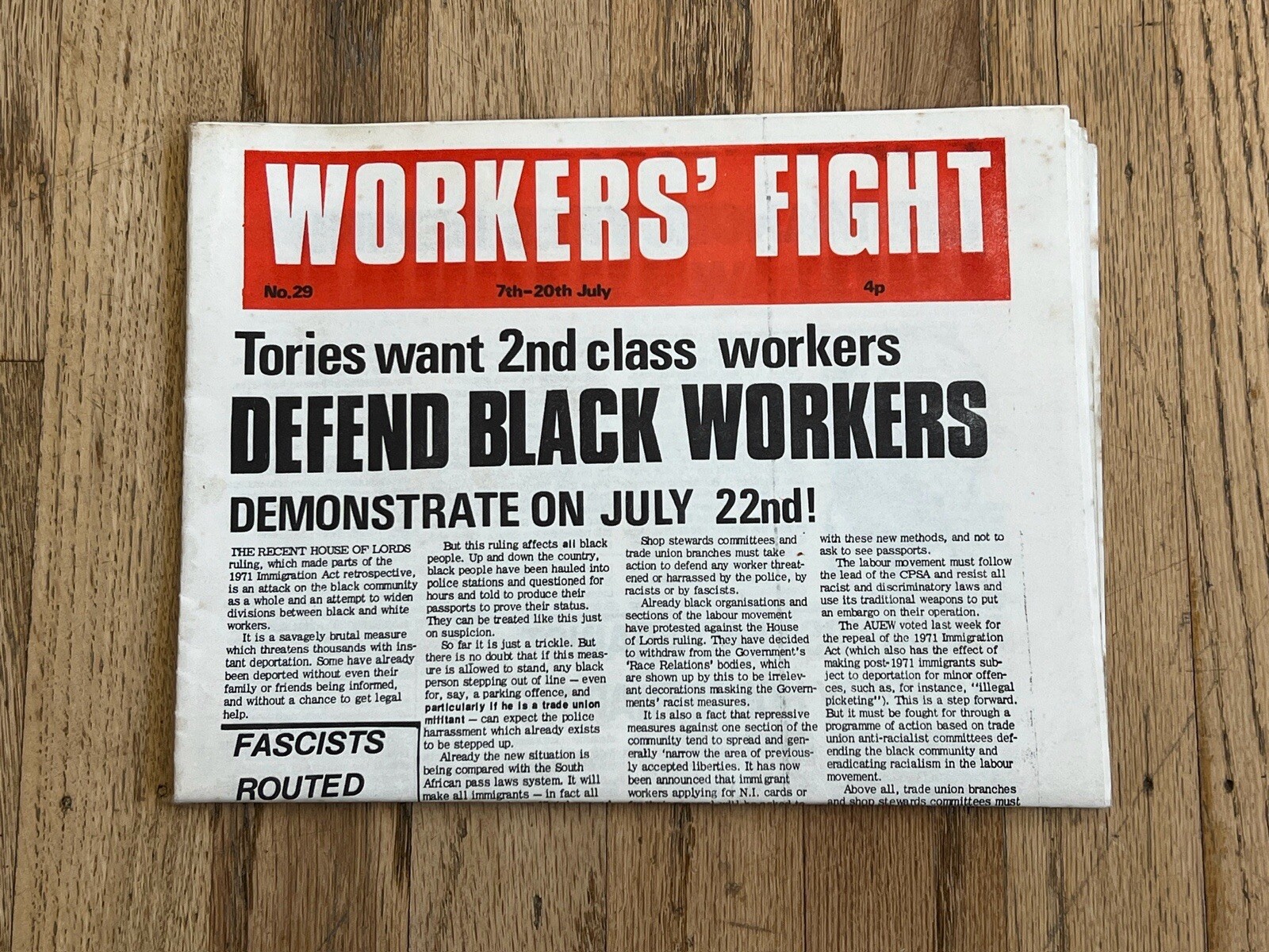 Left Wing Socialist Marxist Journal United Kingdom Papers-Wear and Imperfection