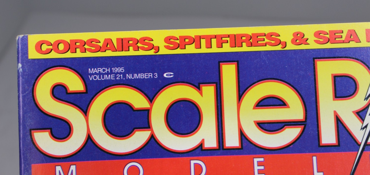 Vintage Scale RC Modeler Magazine – Vol. 21 No. 3 – March 1995 Airplane