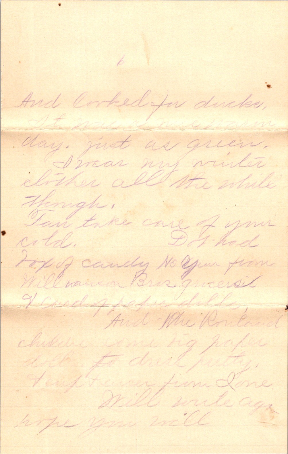1894 National City CA Letter NH Purple Ink Epistolary Postal Cover Weather