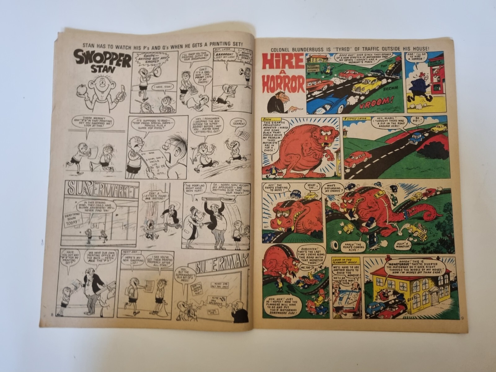 Cor!! Comic IPC Magazines British Weekly Comic 8th July 1972