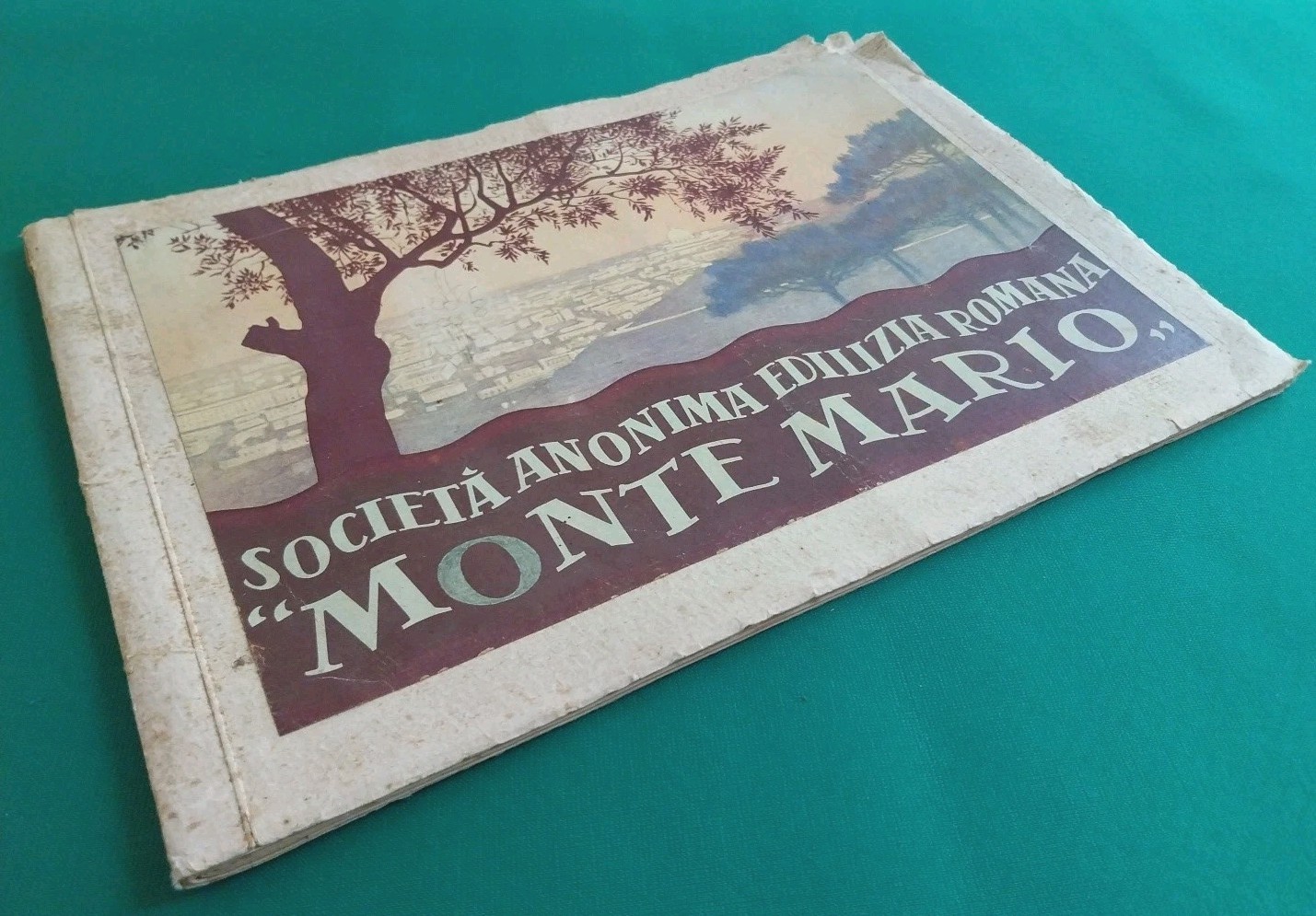 Monte Mario. Società Anonima Edilizia Romana. Rome, circa 1920-1930. RARE