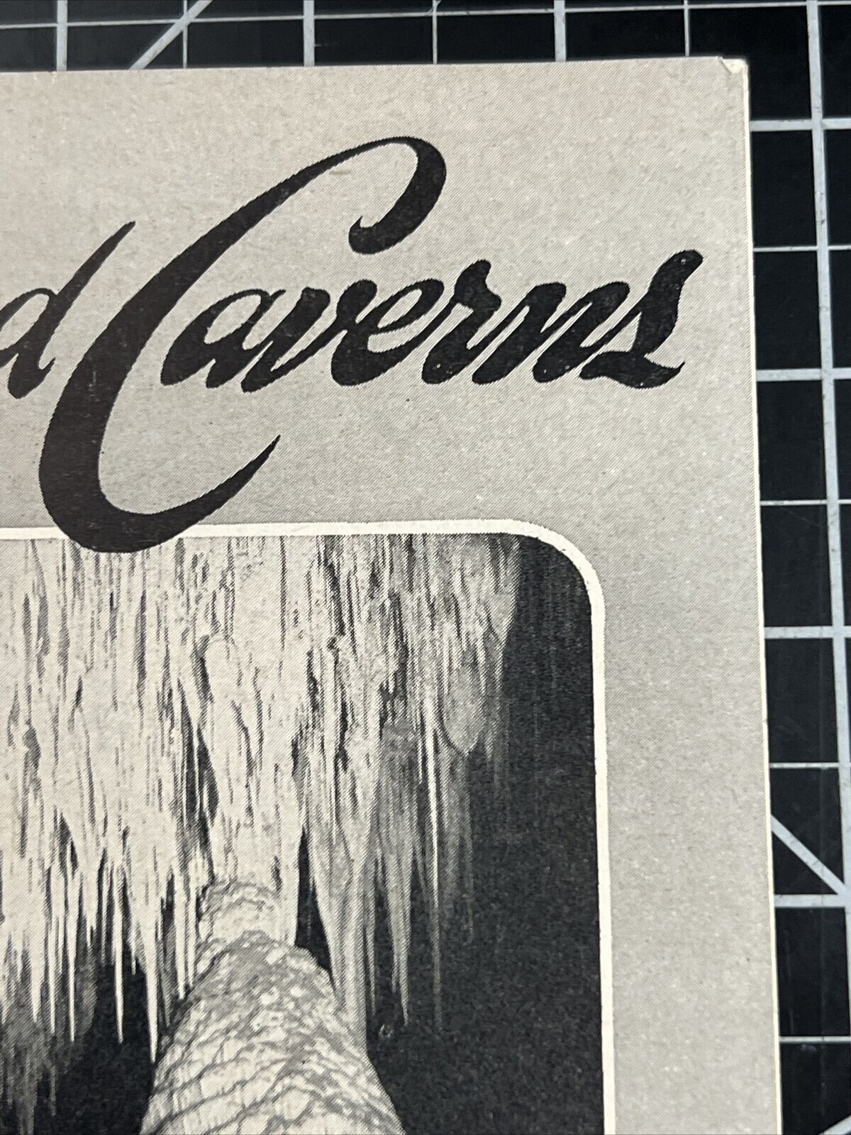 Vintage 1952 Carlsbad Caverns National Park New Mexico Brochure Pamphlet Booklet