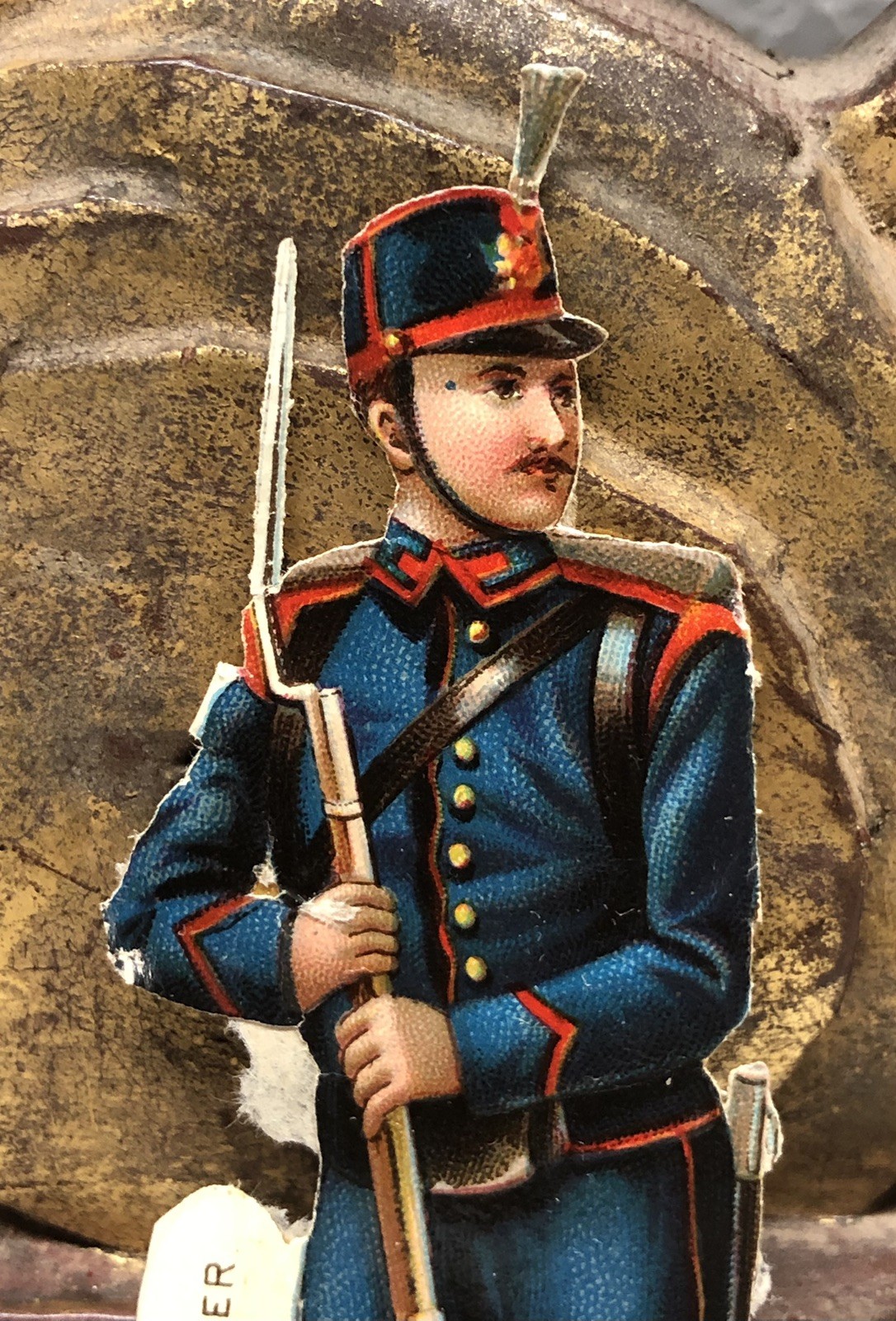 Soldiers of Italy – Engineer – Die Cut Scrap by Raphael Tuck & Sons #270 L8