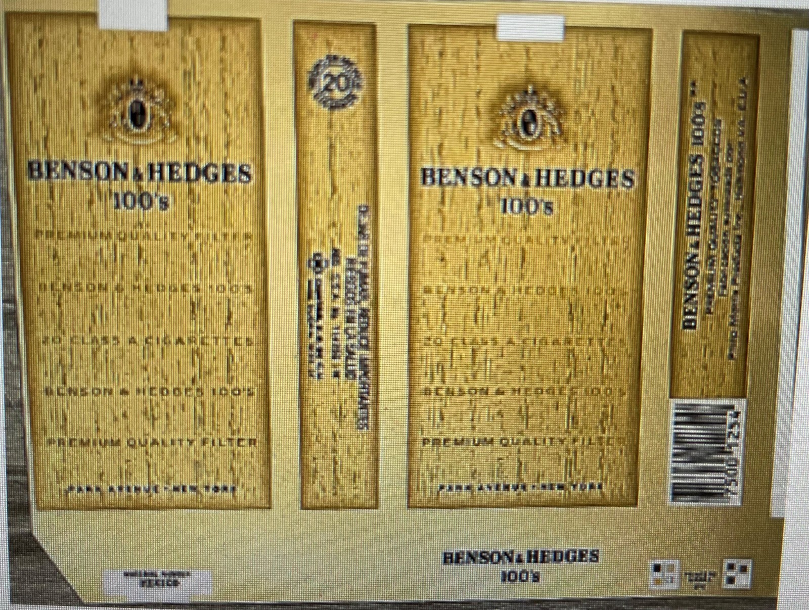 Benson & Hedges – Vintage Collection – USA 🇺🇸 – 80s – Empty