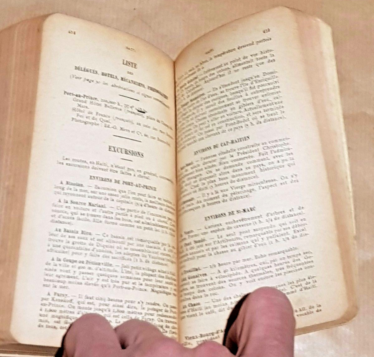 Touring – Club De France Directory Of Foreign Countries Volume II Year 1911