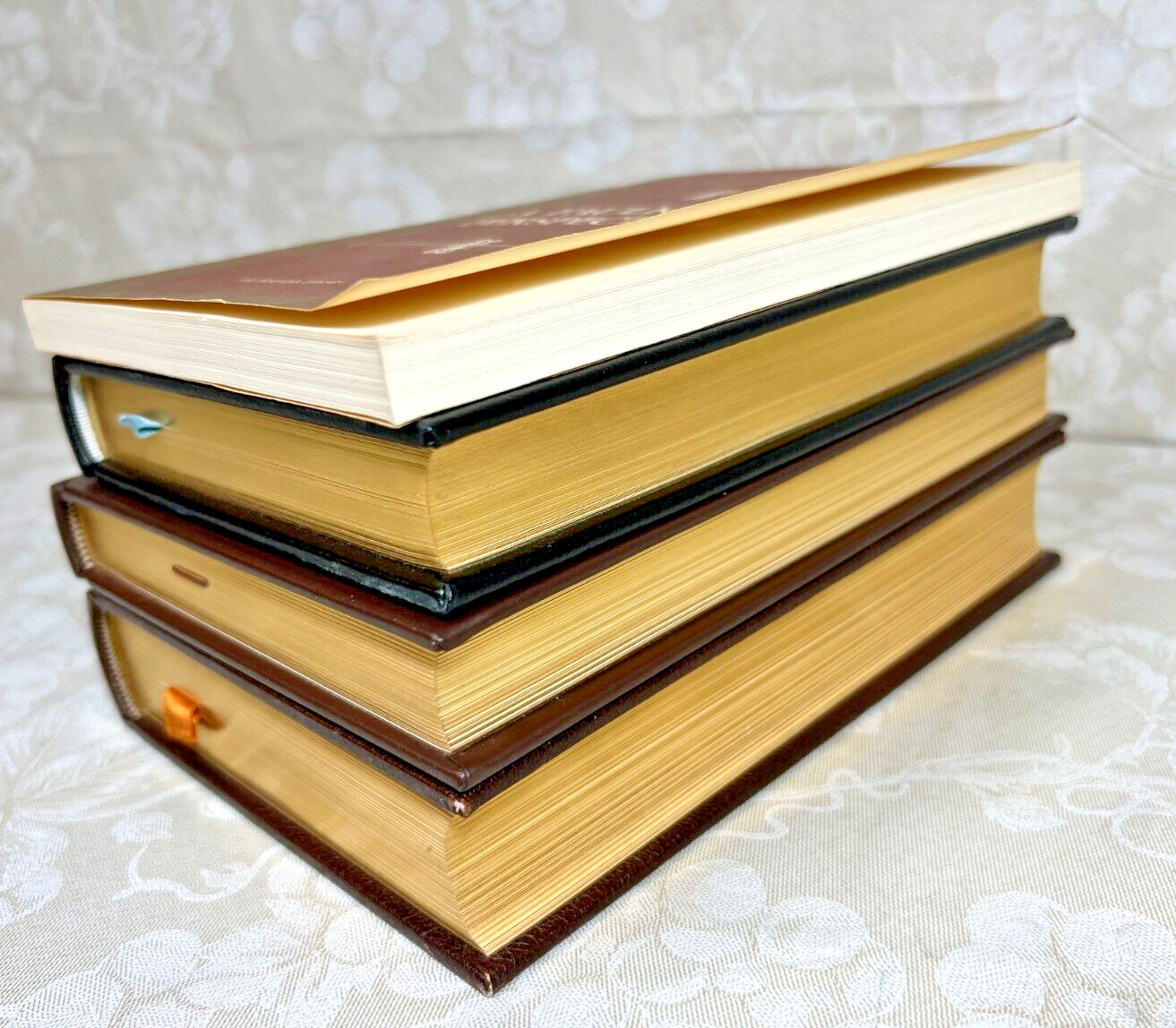 3 Franklin Library Books, 100 Greatest Masterpieces & 1st Edition Leather Bound