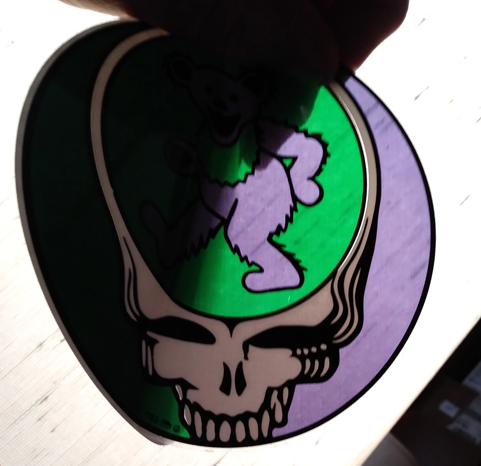 Grateful Dead STICKER LOT 3 Vintage SYF Official GDM 1991 Chrome GDP 2004 Rare