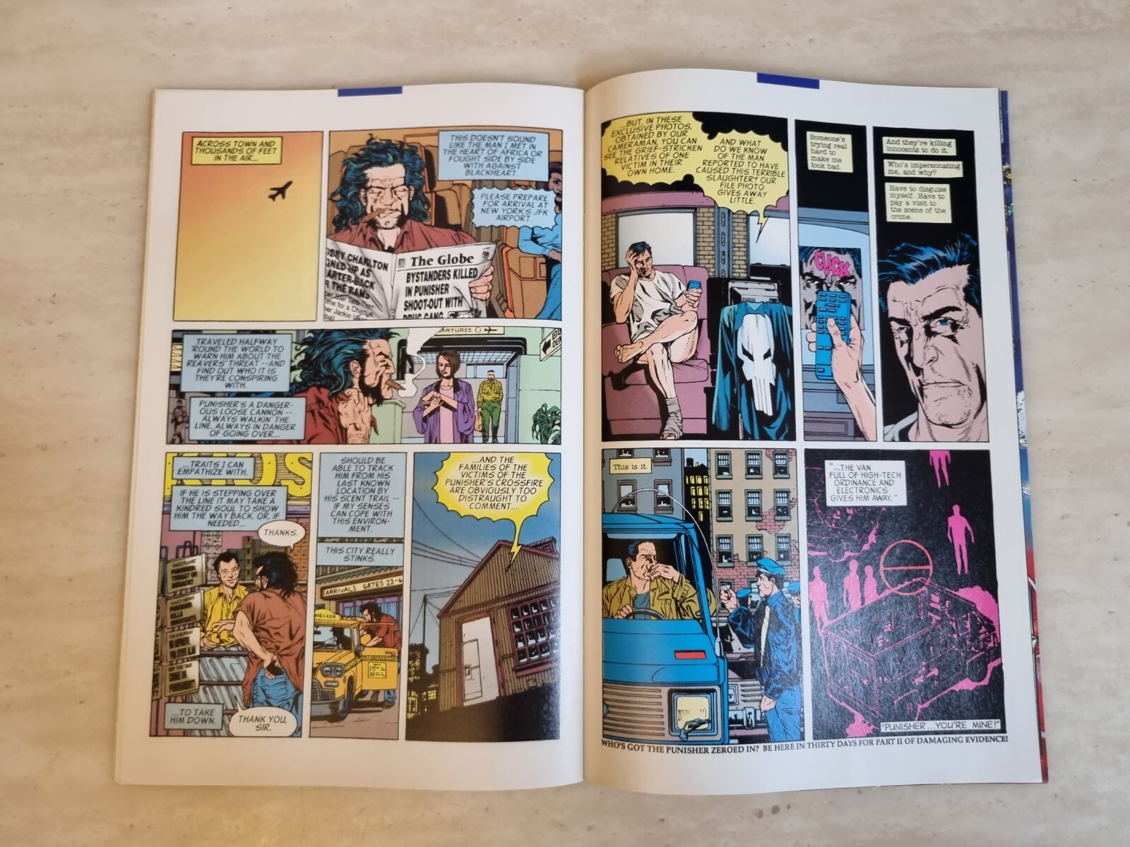 Wolverine and The Punisher Damaging Evidence No.1 October 1993