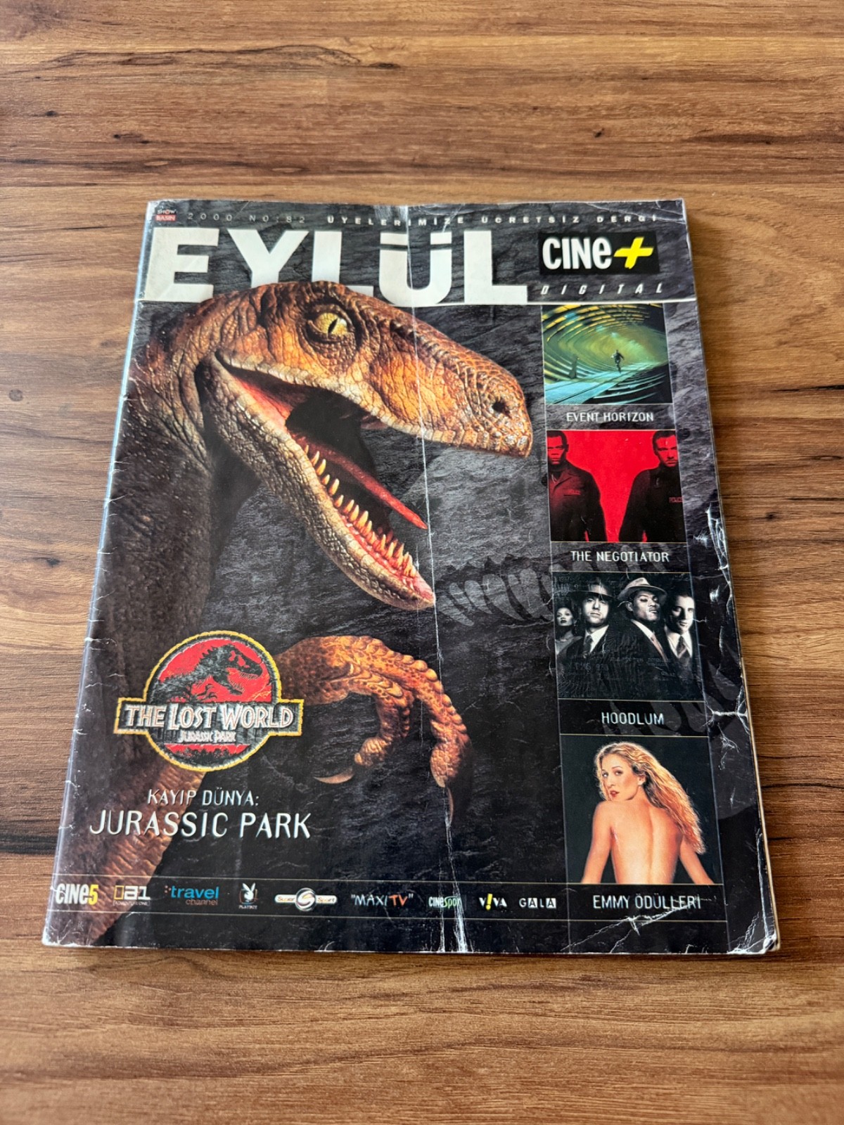 Eylul Cine+ Turkish Magazine 2000 Jurassic Park Lost World Event Horizon Rare
