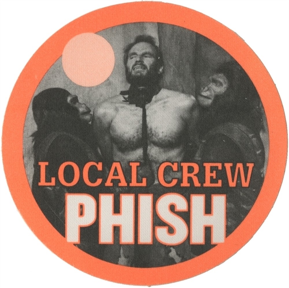 Phish 1998 The Story of the Ghost concert tour Local Crew Backstage Pass