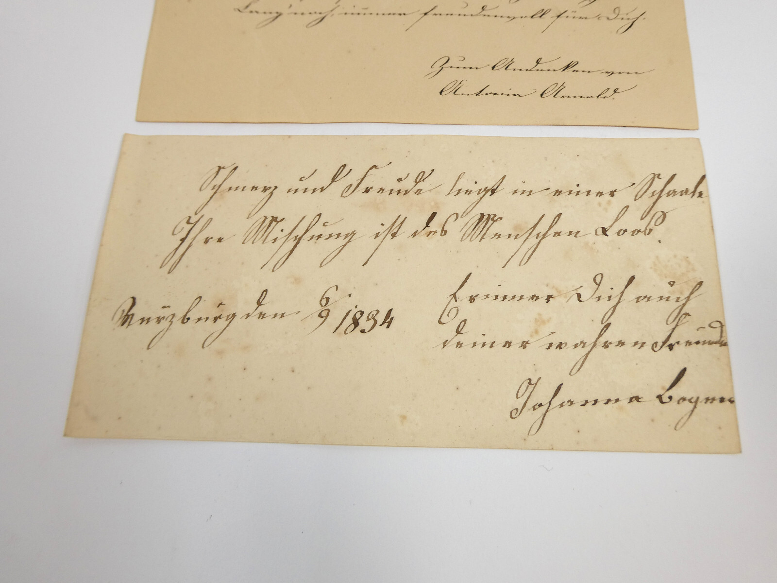 Empire Biedermeier Poetry Album 1830s