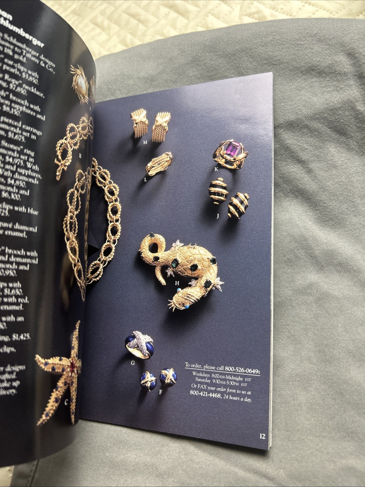 Vintage Tiffany & Co Summer Selections 1994 Catalog Advertisement