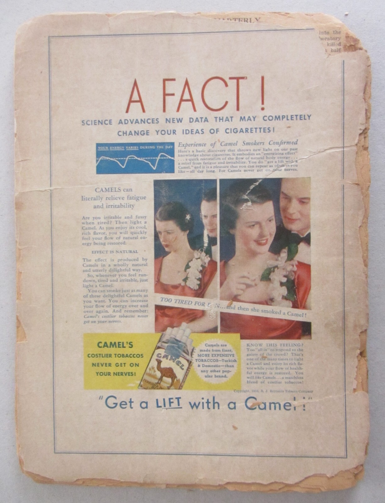AMAZING STORIES QUARTERLY~FALL 1934~V.7 N.2~O A KLINE~STANTON COBLENTZ~POOR