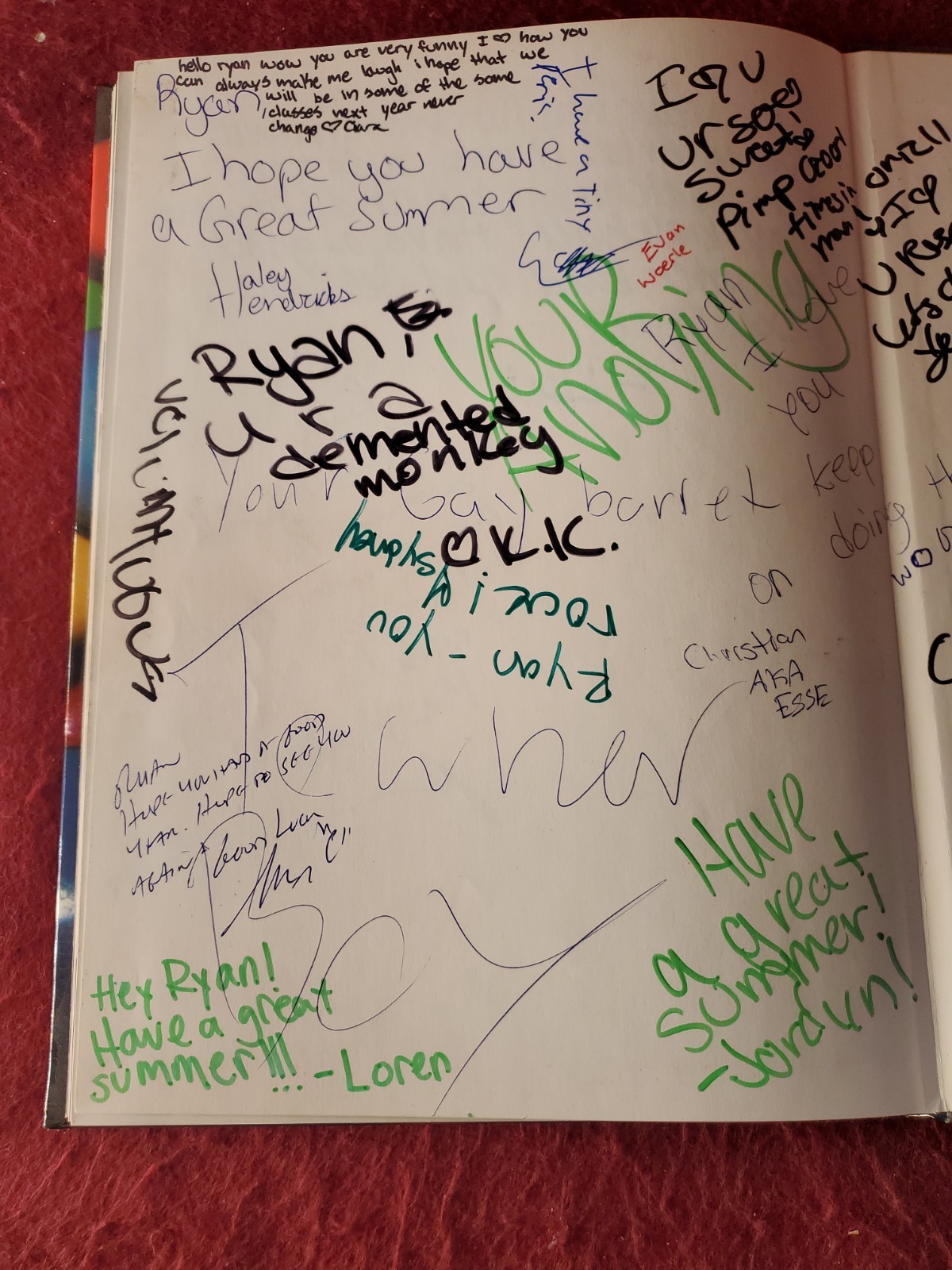 Aviara Oaks Middle School 2007 Yearbook Different Carlsbad CA Hardcover Book