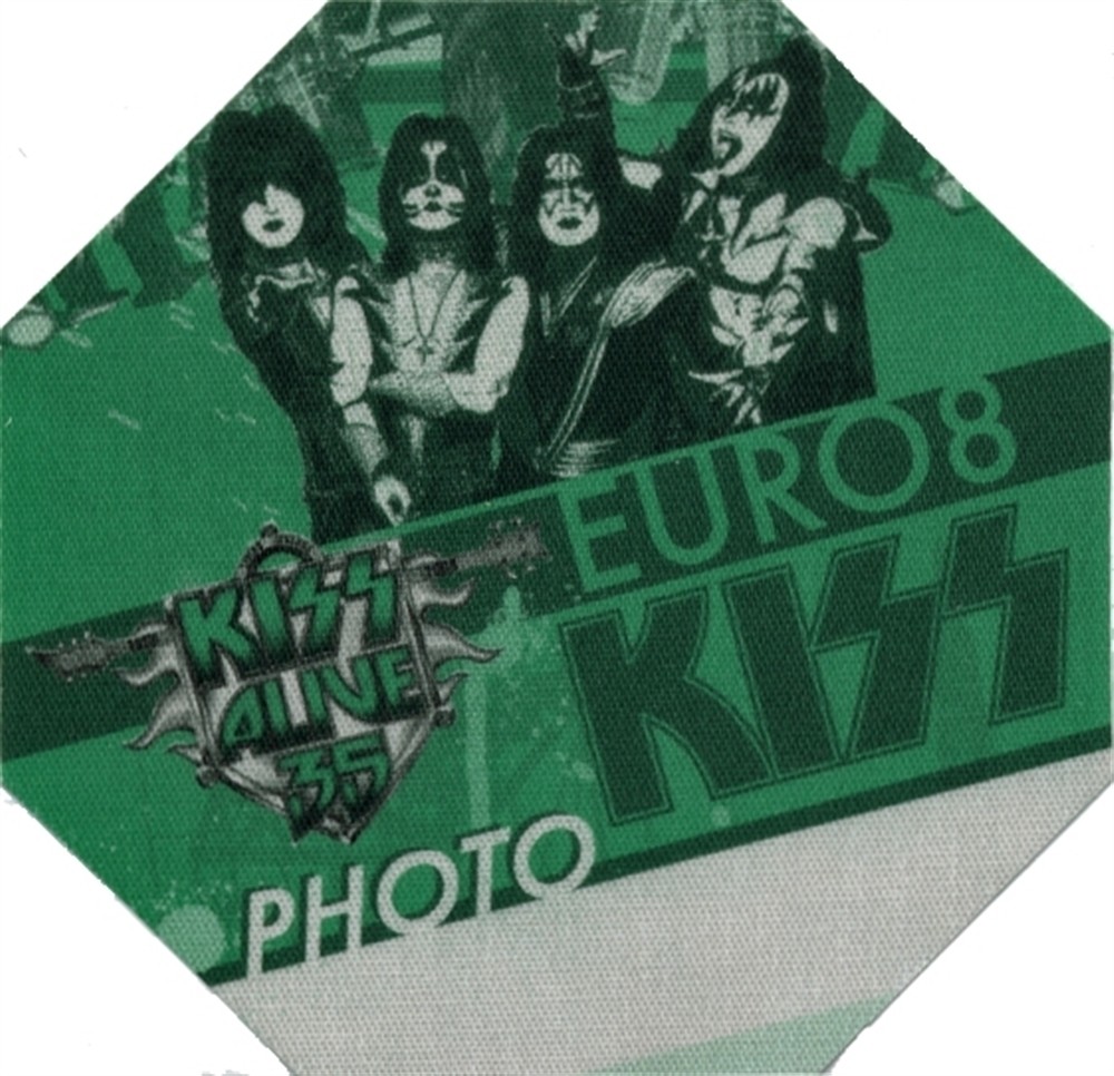 KISS 2008 Alive 35 concert tour Photo Backstage Pass