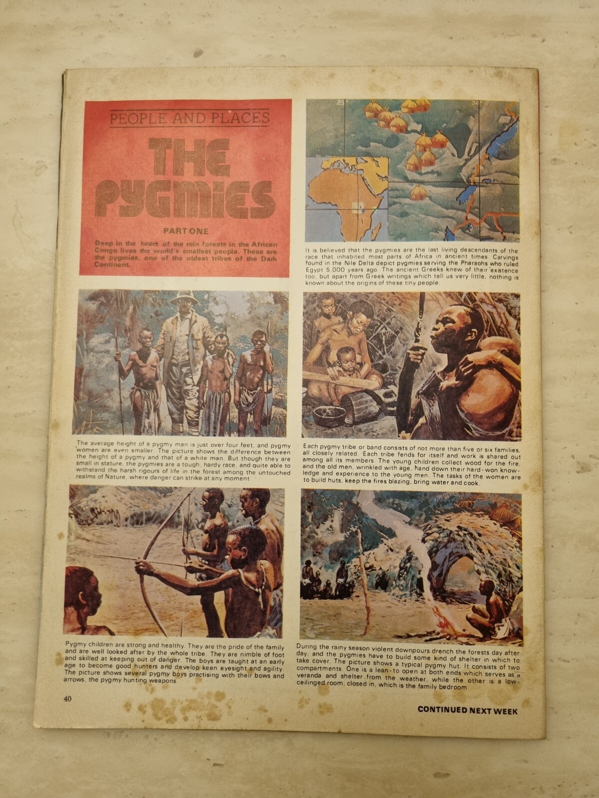 Look and Learn Magazine No. 629, 2nd February 1974 – The None eyed Pilot who
